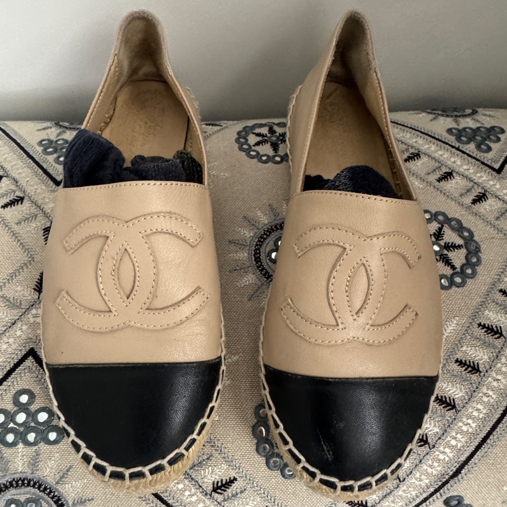 Chanel espadrilles size 8